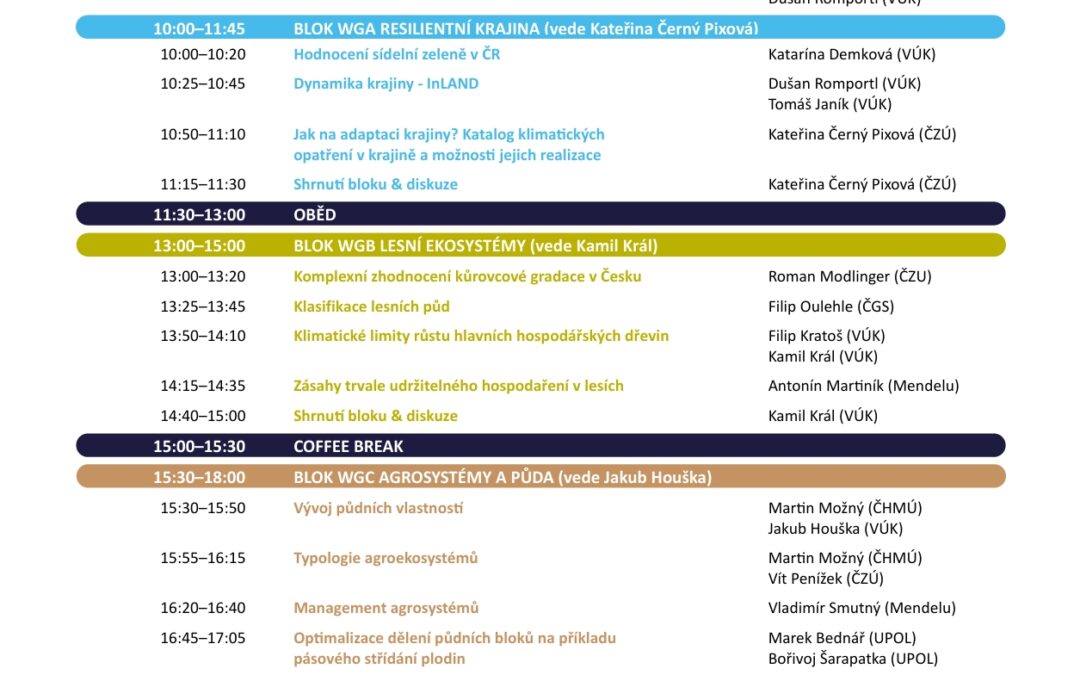 Představujeme program závěrečné konference projektu DivLand